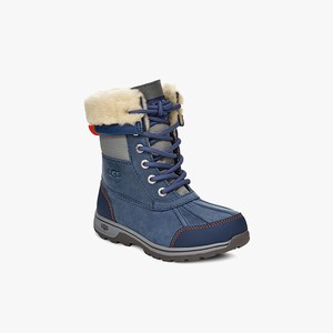 Ugg Butte II CWR Kids All-Weather Boots Blue (2467NLPDY)